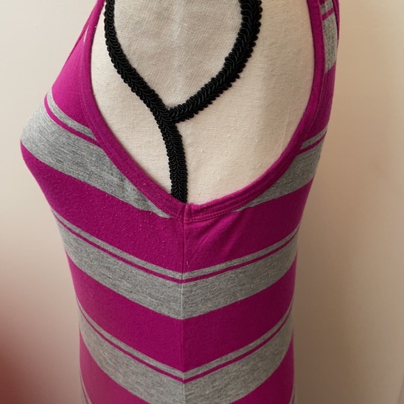 Calvin Klein Striped Sleeveless Maxi Dress - Picture 13 of 16